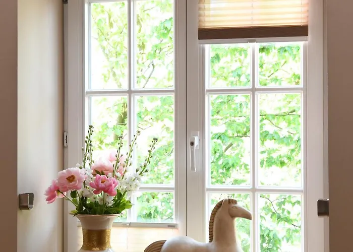 Apartment Haus Keppelborg: Zi Ferdinand Mit Rosengartenblick Heek